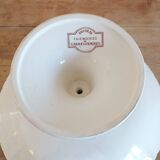 Old Sarreguemines display cup decor 19
