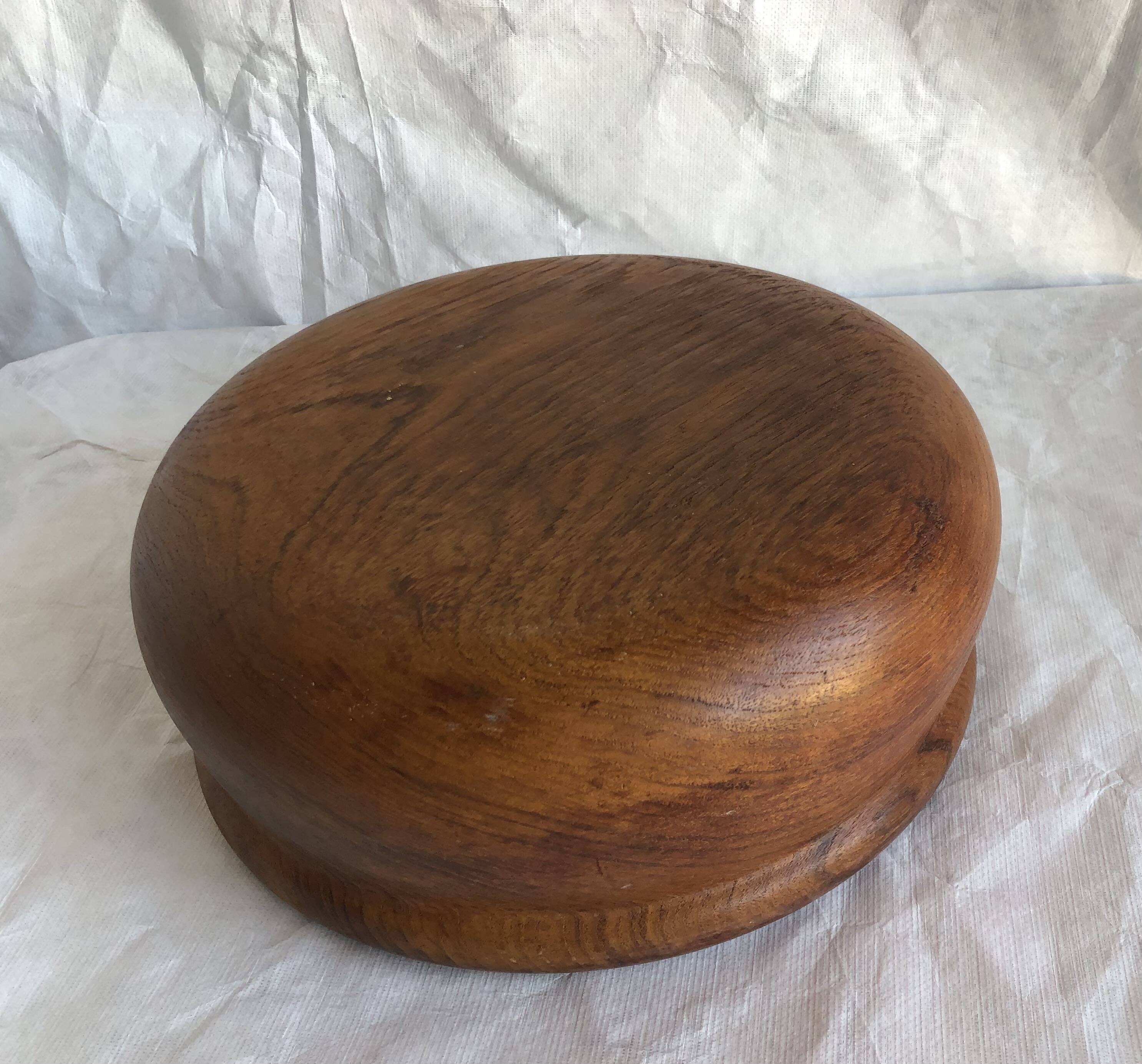 vintage teak salad bowl