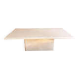 Table basse travertin