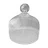 Large plain crystal cheese bell