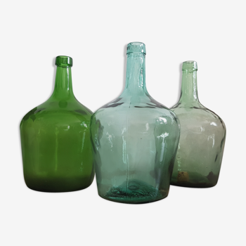 Set of 3 demijohns