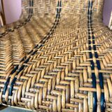 Vintage rattan armchair