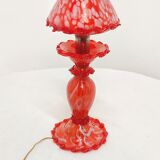 Murano glass table lamp. Italy, 1980