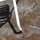 Banc de jardin pliable vintage