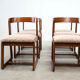 Ensemble de six chaises de salle à manger italiennes