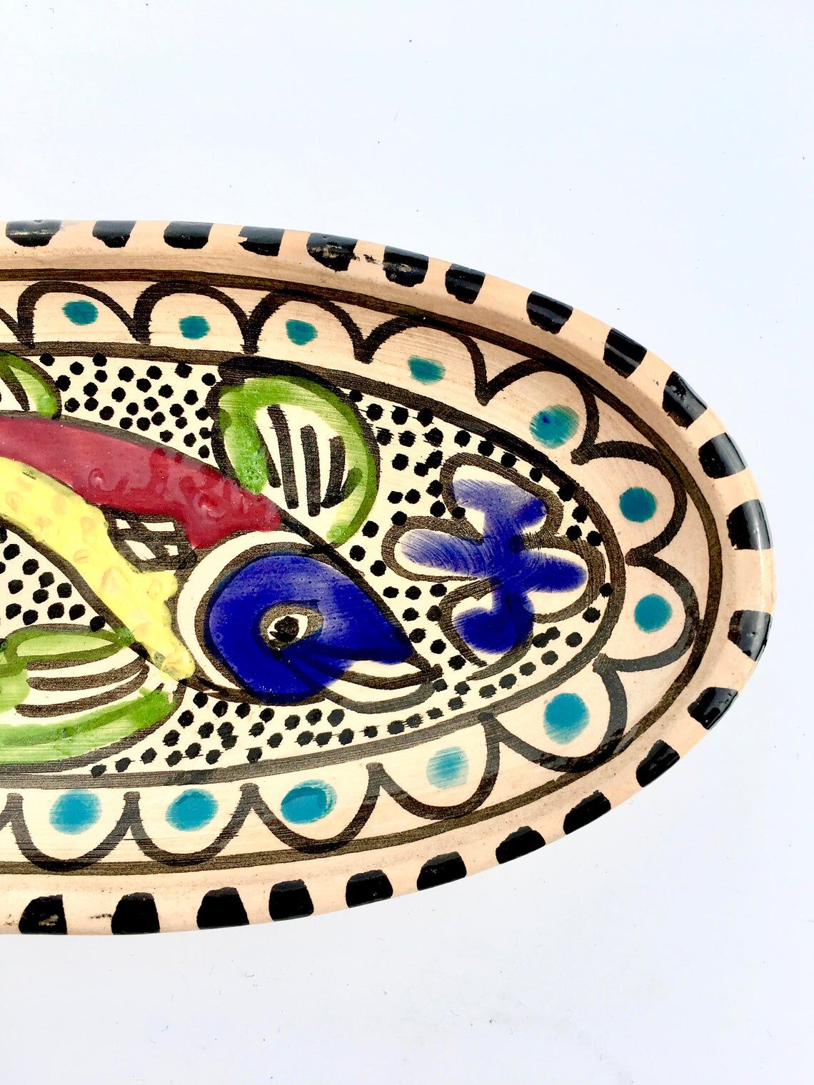 Céramique espagnole d’un poisson vers 1930