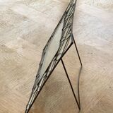 Metal frame and mother-of-pearl design and vintage