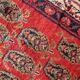 Handmade vintage Persian Hamadan rug 137cm x 210cm, 1960s