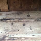 Wooden cabinet with interior doors