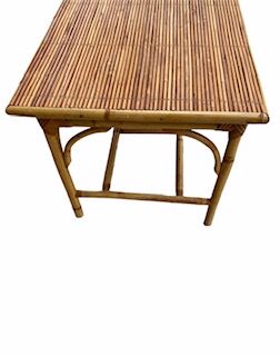 Rattan coffee table