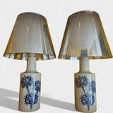 Pair of Royal Copenhagen & Fog & Mørup desk lamps — 1960s