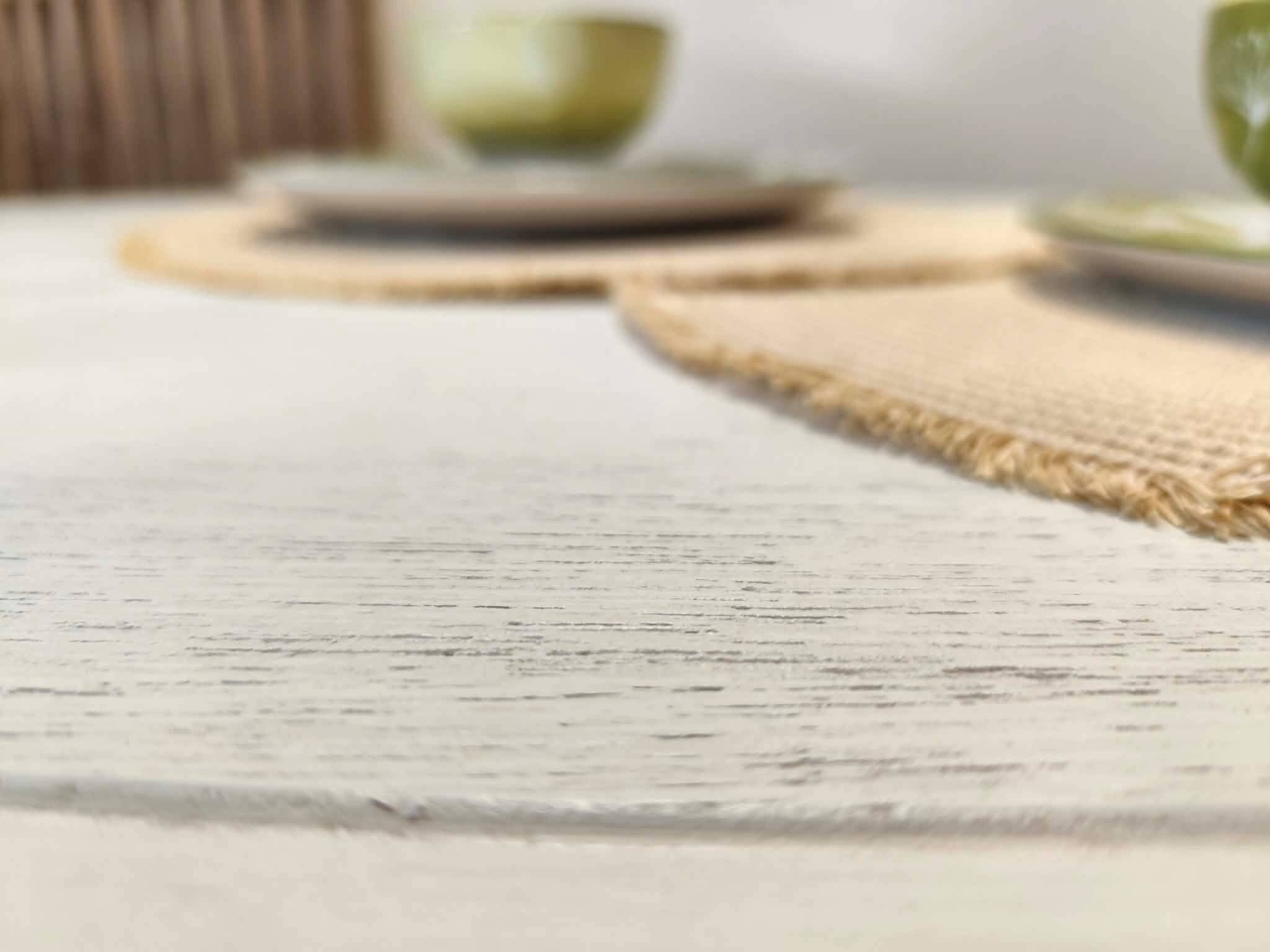 Low table in exotic wood with its safety glass