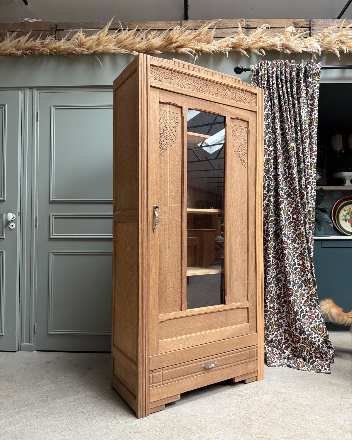 Armoire vitrée Art Déco