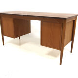 Scandinavian desk in teak and oak, Sweden, 1960