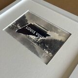 Louis - Collage on postcard