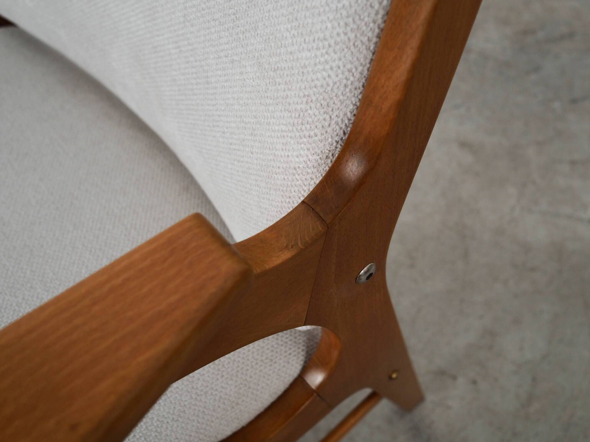 Scandinavian beech armchair, Arne Hovmand Olsen, A. R. Klingenberg & Son