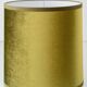 Pair of Dutch Delft Makkum ceramic table lamps with new olive green velvet shades.