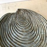 Large ceramic shell dish by Dominique Guillot for Vallauris 1960, giant oyster dish