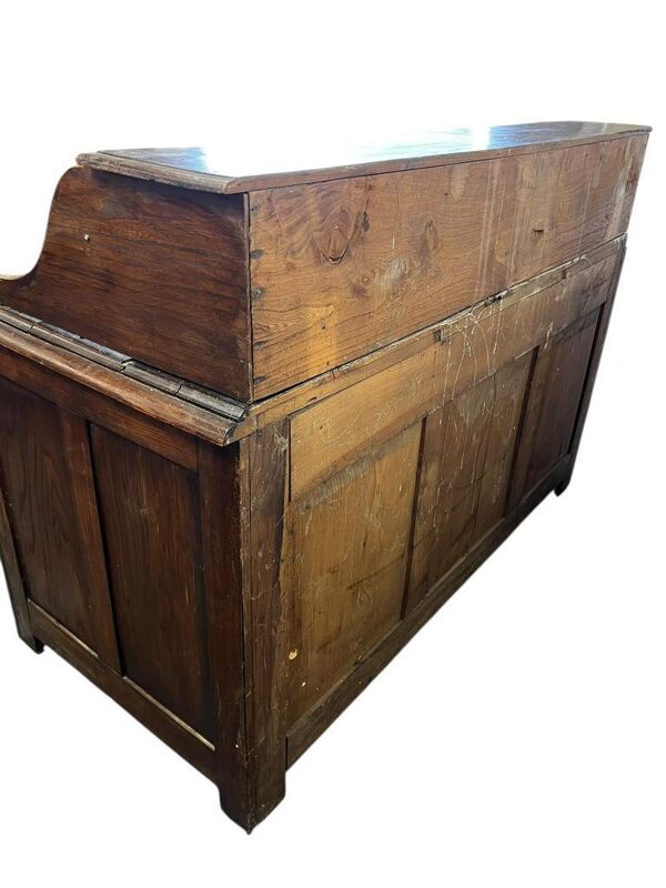 Bureau en bois vintage / table d'écriture