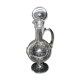 Vintage pitcher carafe in bubble-blown glass from Biot glassworks? H. 34cm