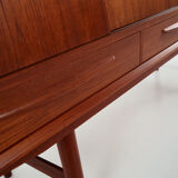 Teak highboard, Danish design, 1970s, production: Denmark