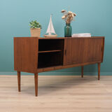 Walnut sideboard, Danish design, 1960s, made in Denmark