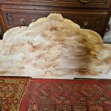 pediment panel with stucco angels