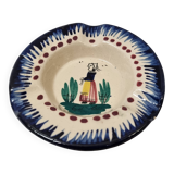 HB Henriot ashtray Quimper Brittany, early 20th century