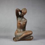Large Statuette of Act by Bohumil Korda, Czechoslovakia, 1980s