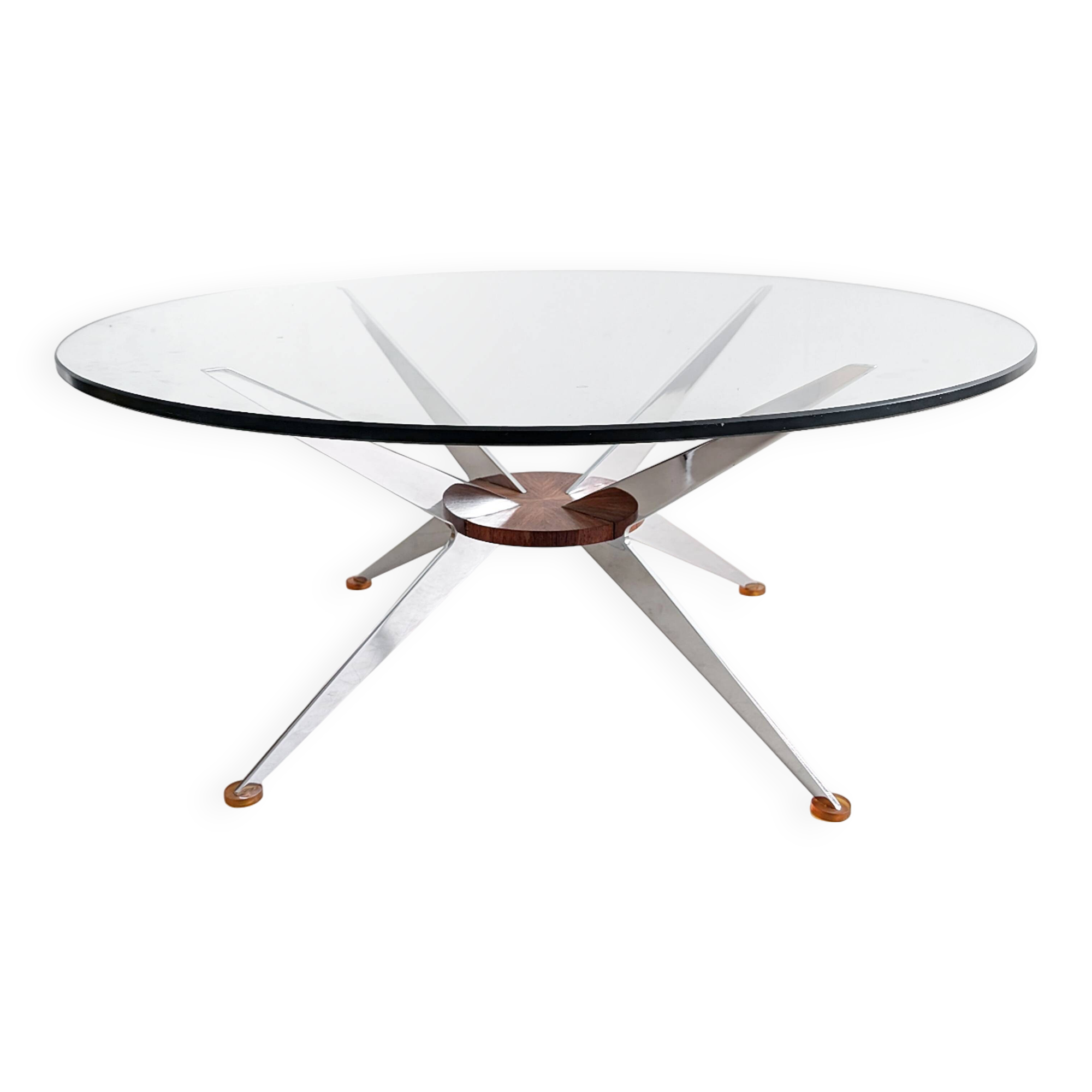Table basse Space Age « Star » par COR années 1960