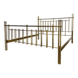 Bruno Zevi International Letto Matrimoniale In Ottone Bed Brass 1970’s
