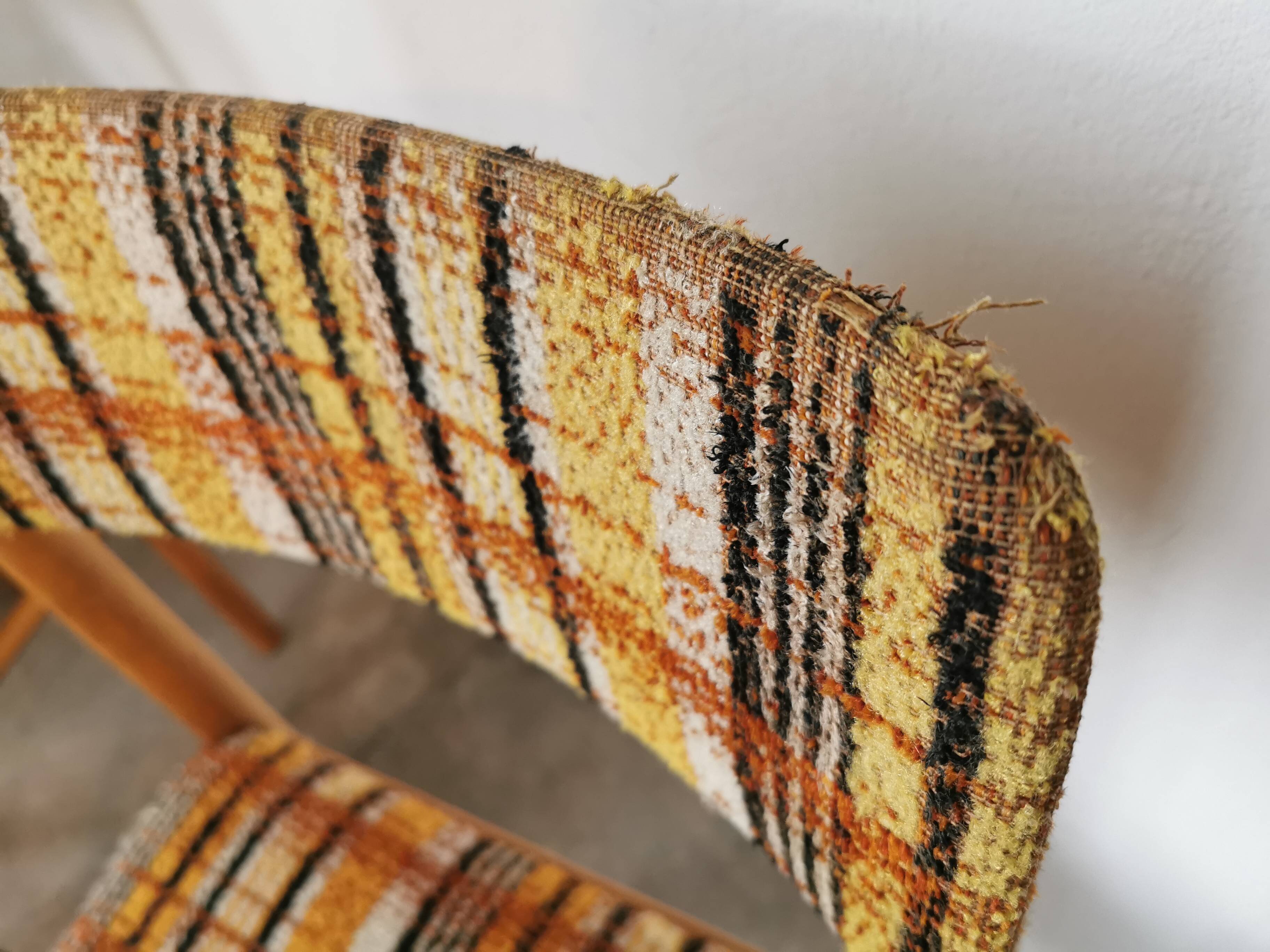 Set of 4 Baumann chairs, 70s