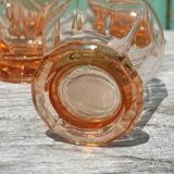 Pink art deco glasses