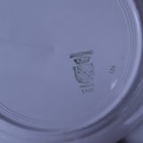 Set of 6 flat plates 5200 Sarreguemines and Digoin Vintage