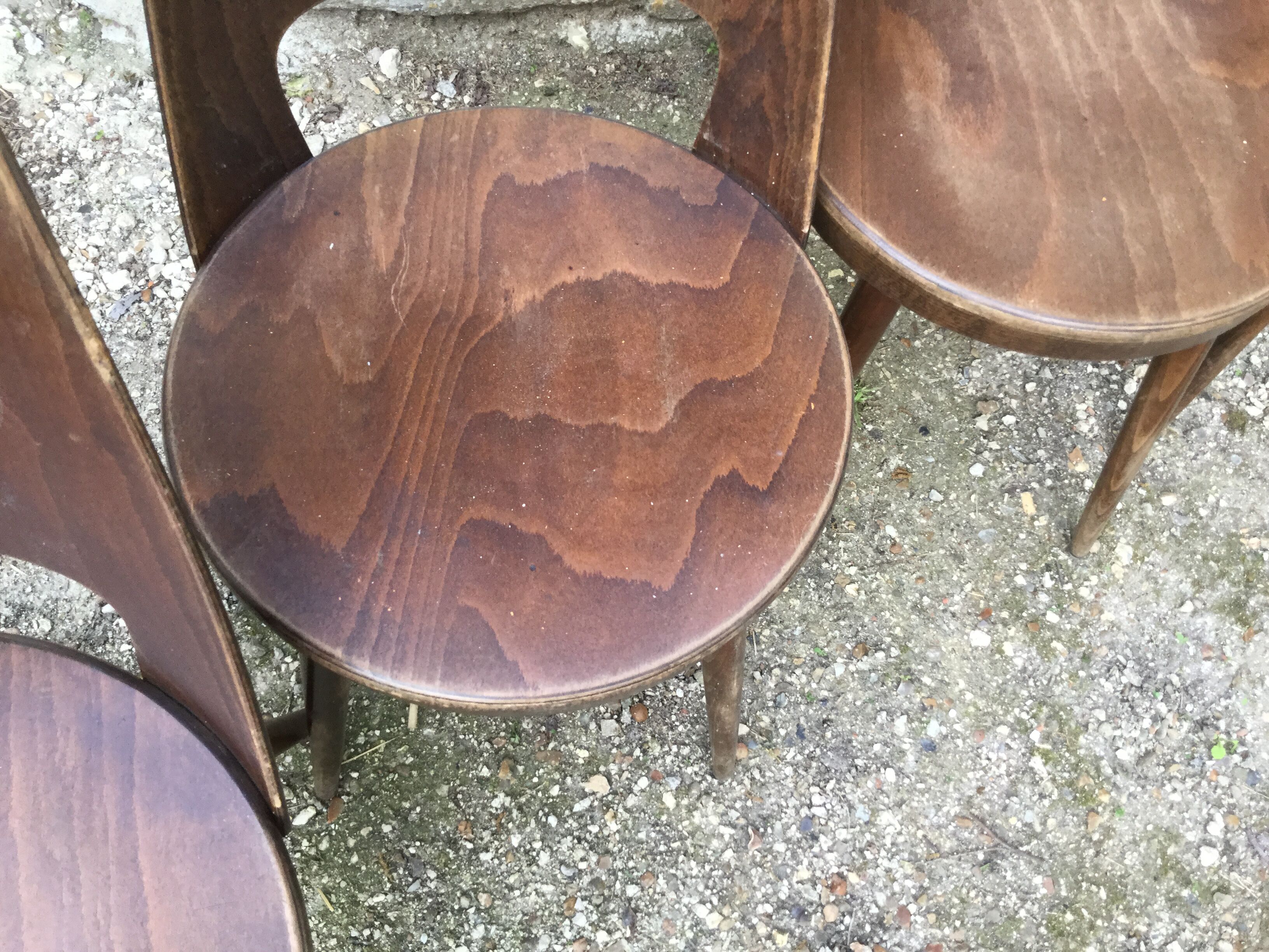 Set of four chairs Baumann Mondor