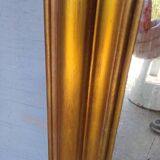 Louis Philippe mirror in gilded wood, 19th century - 88 cm