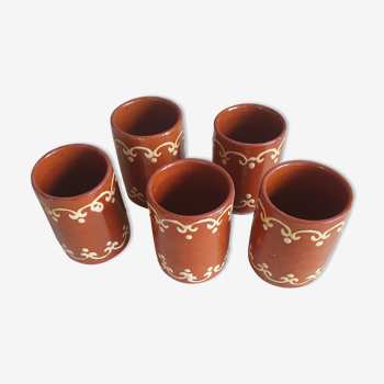 Pots gobelets décorés style scandinave