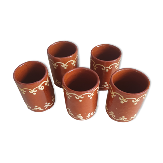 Decorated Cup pots Scandinavian style