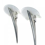 Set of 2 designer metal and glass wall lights - Metalarte - Taller Uno
