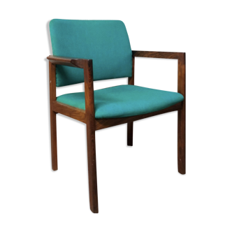 Fauteuil palissandre danois mi-siècle Rio de Scanform années 1960