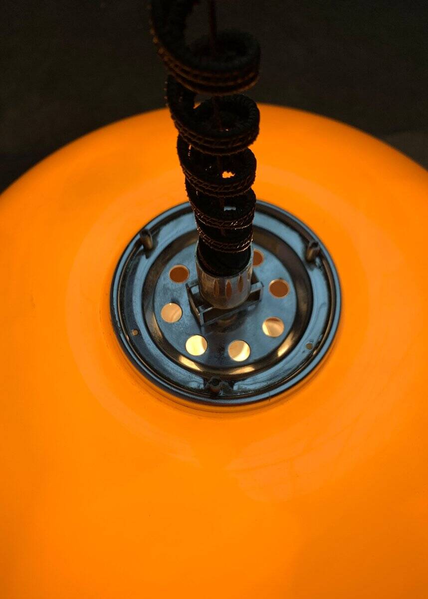 Suspension Cabras Space Age Mid-Century by Luigi Massoni for Guzzini, 1960s