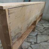 Vintage pitch pine furniture, 20 lockers, 2 mobile shelves.