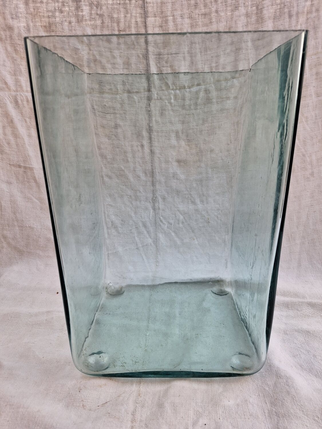 Vase en verre moulé 25 litres