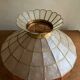 Vintage mother-of-pearl pendant light