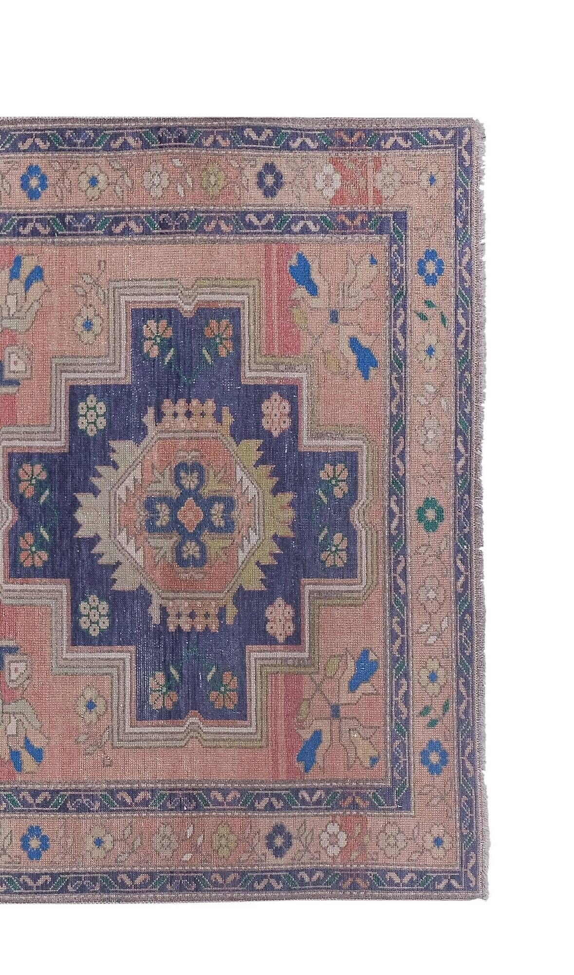 Tapis turc vintage fait main