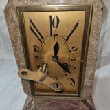 Art Deco clock in marble, early twentieth century