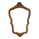 Miroir doré baroque