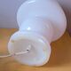 Lampe champignon en opaline de Murano, 1970