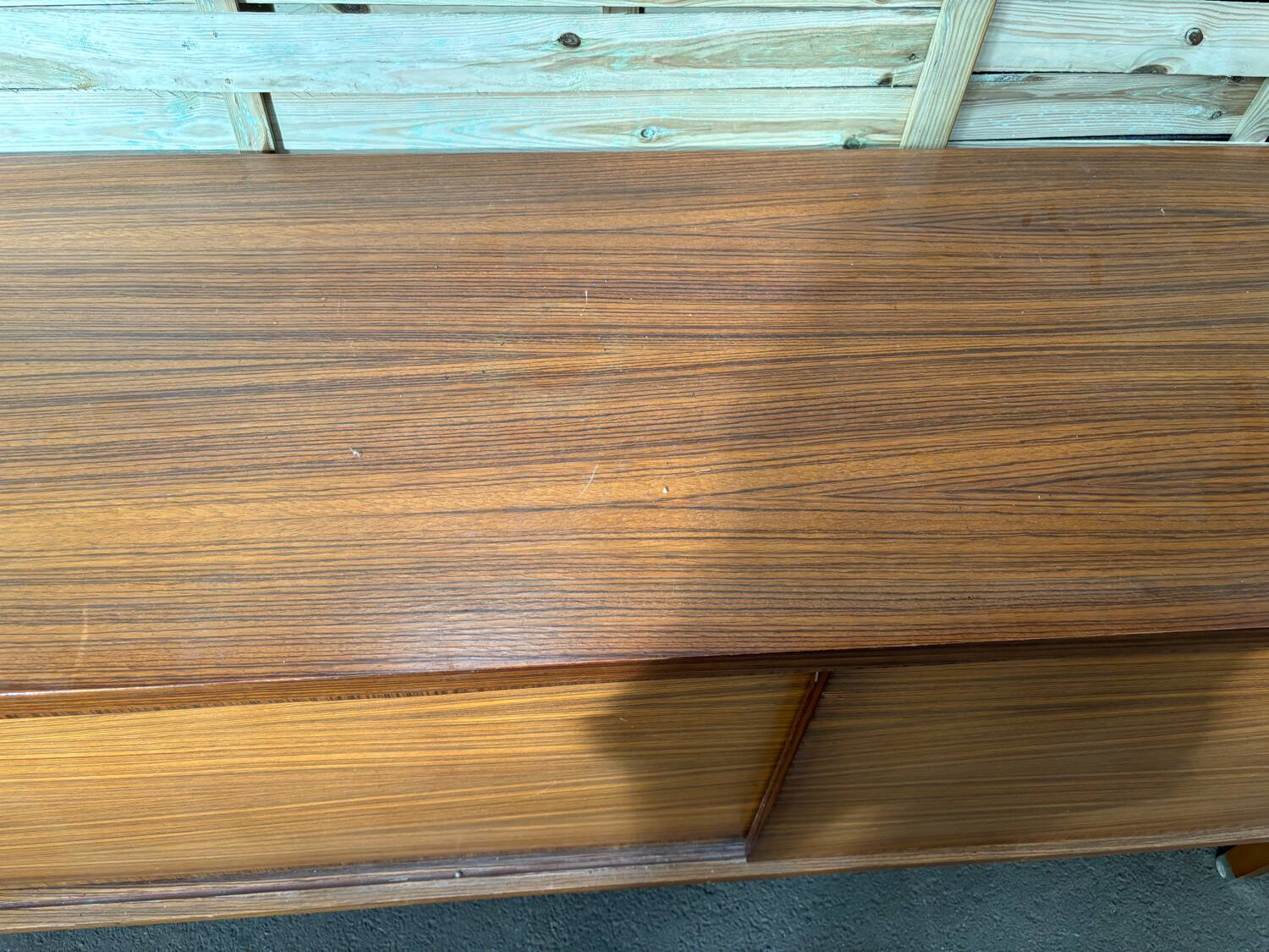 Vintage 1950/60 sideboard with ceramic