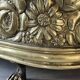 Old repoussé brass planter